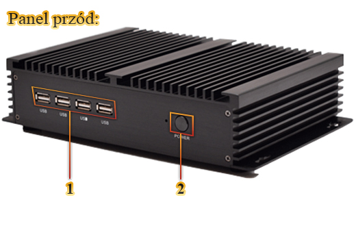 Przemysowy MiniPC mBOX-T3217UC4 i3